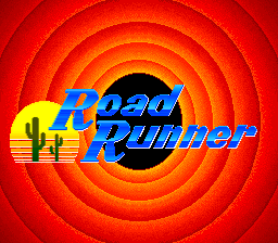 Looney Tunes - Road Runner Title Screen